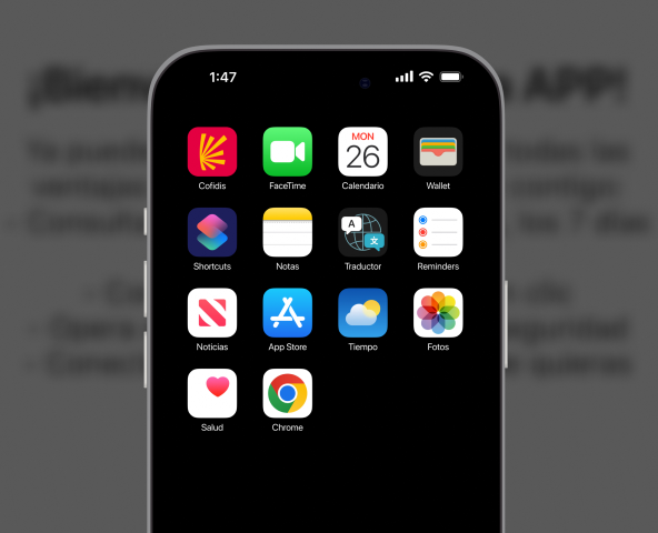 App Cofidis nueva imagen