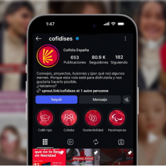 Redes Sociales Cofidis nueva imagen